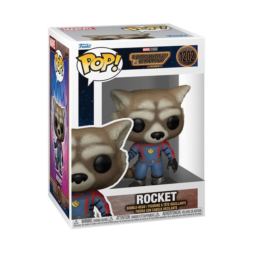 Pop! Marvel 1202 Guardians of the Galaxy Vol. 3 - Rocket