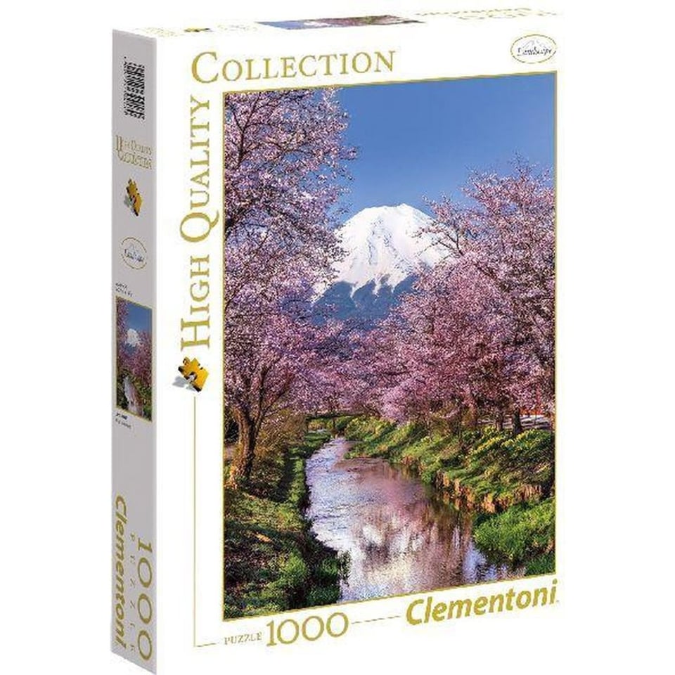 Puzzel High Quality 1000 Stukjes De Berg Fuji Clementoni