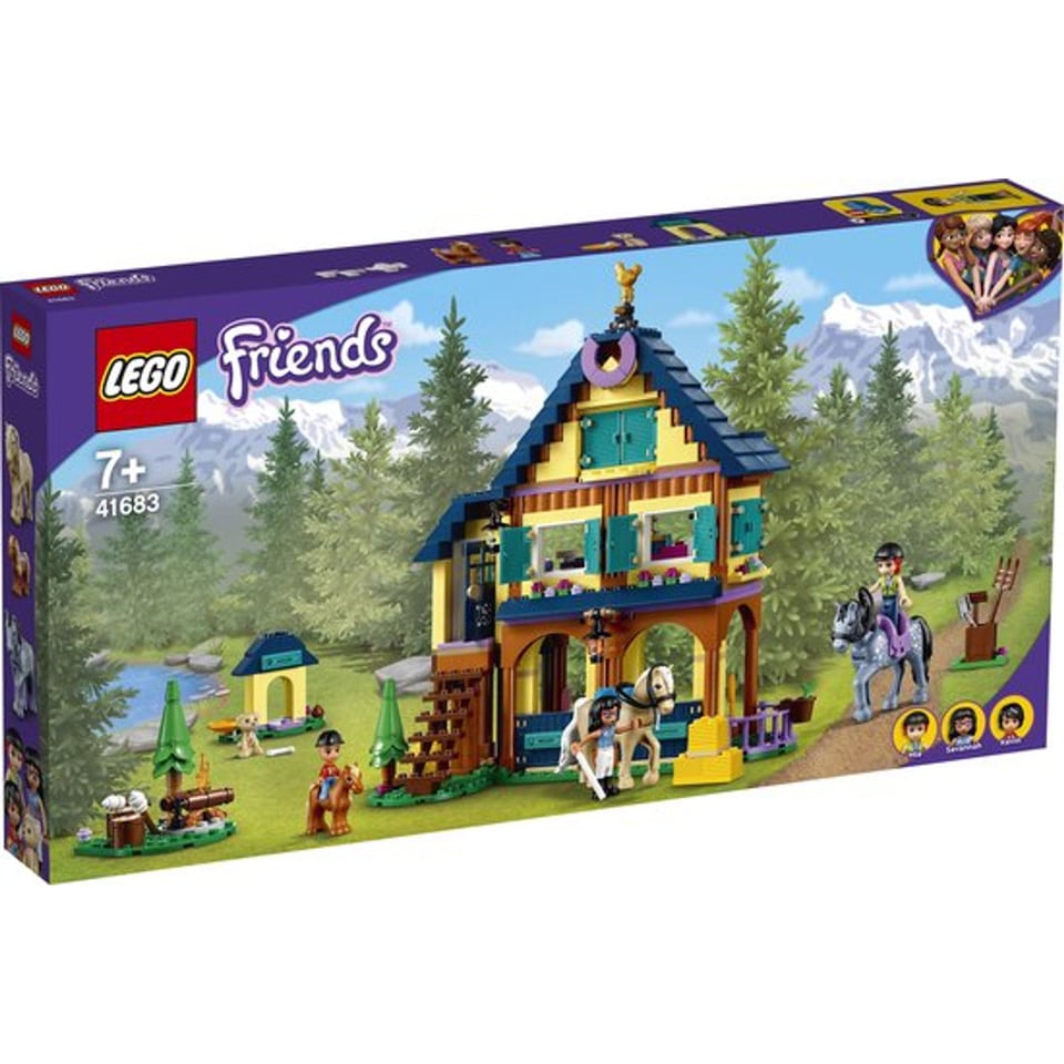 Lego Friends 41683 Forest Horseback Riding Center