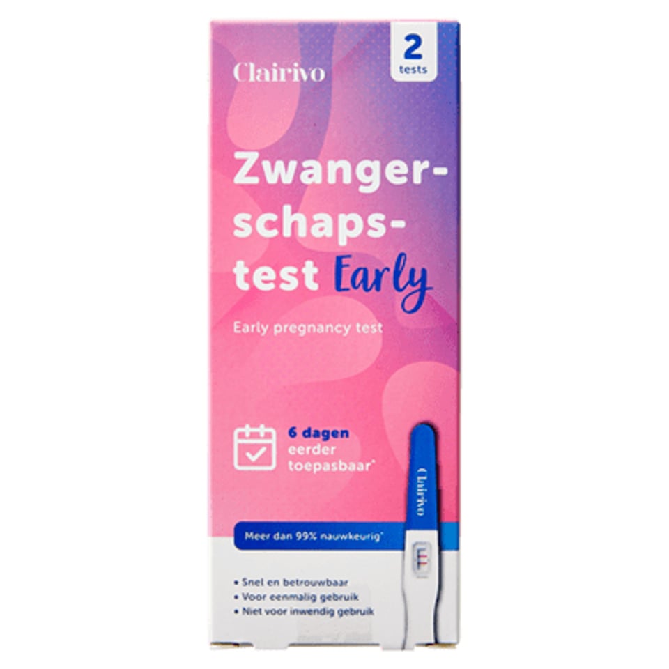 Clairivo Early Zwangerschapstest