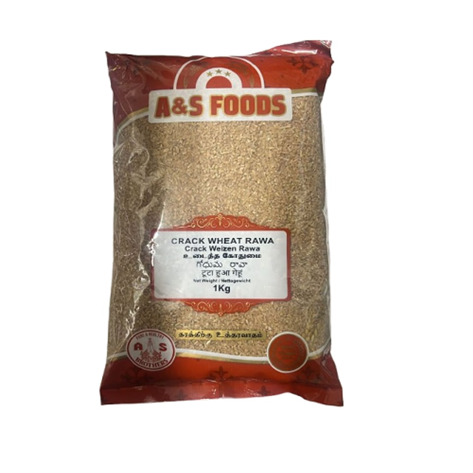 A&S Crack Wheat Rawa 1 KG