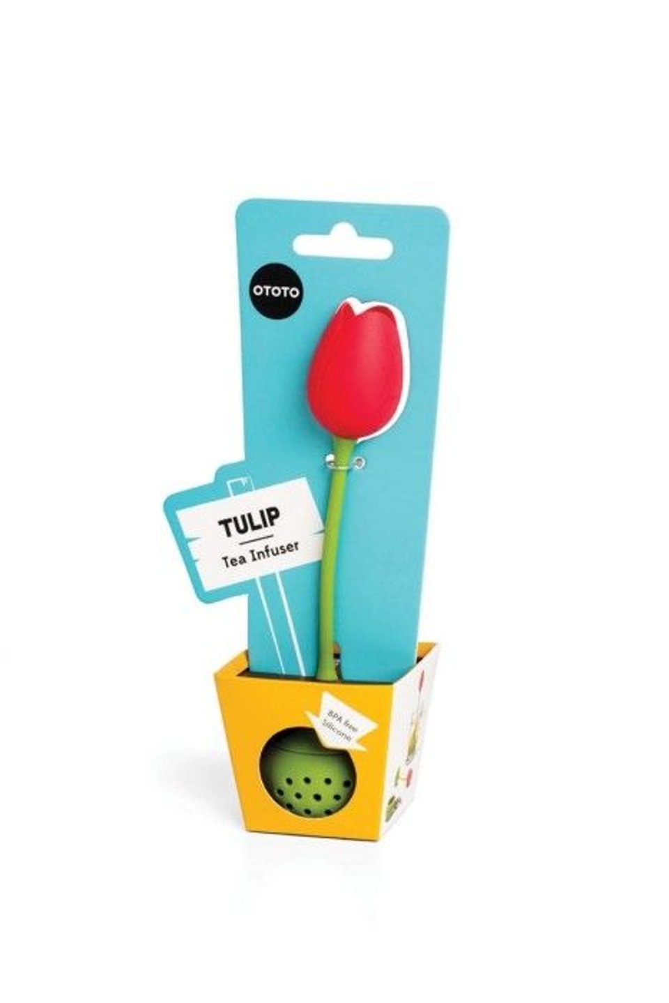 Ototo Tulip Tea Infuser Rood