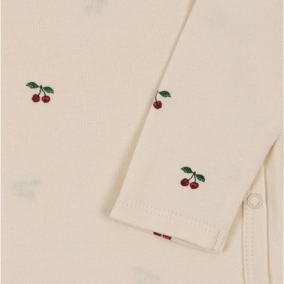 Konges Slojd Newborn Onesie Cherry