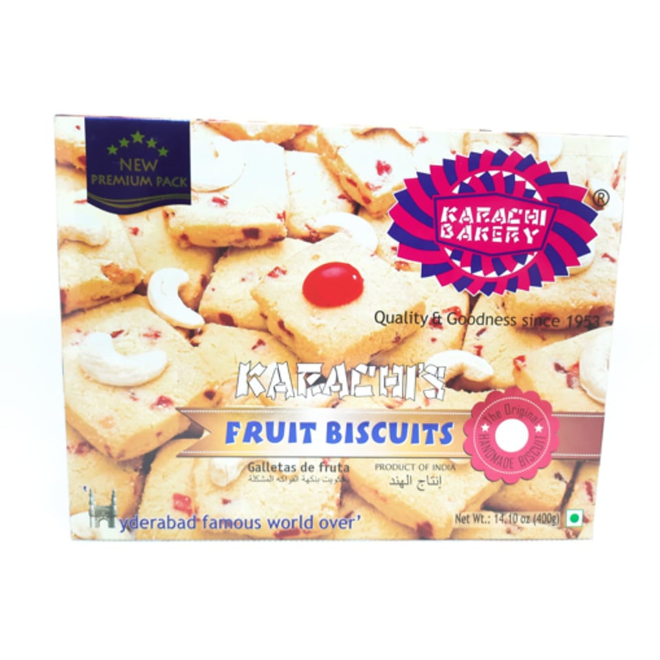 Karachi Fruit Biscuits 400 Grams