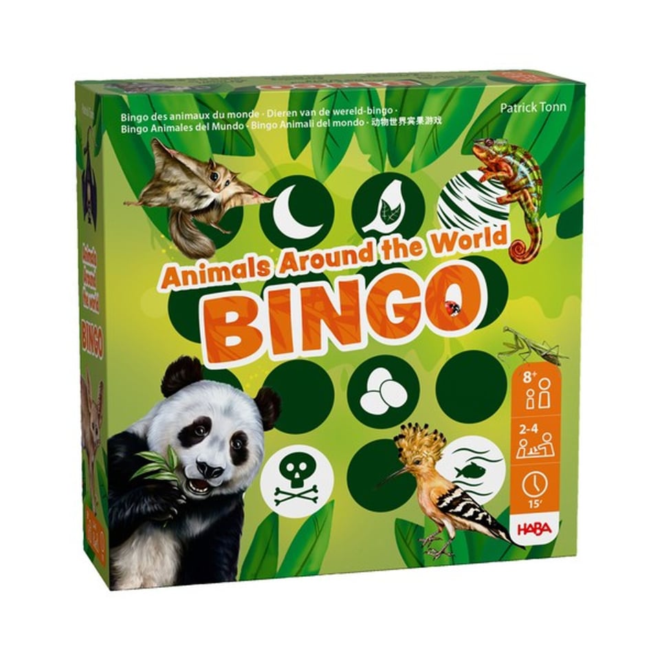 Dieren Van De Wereld-Bingo