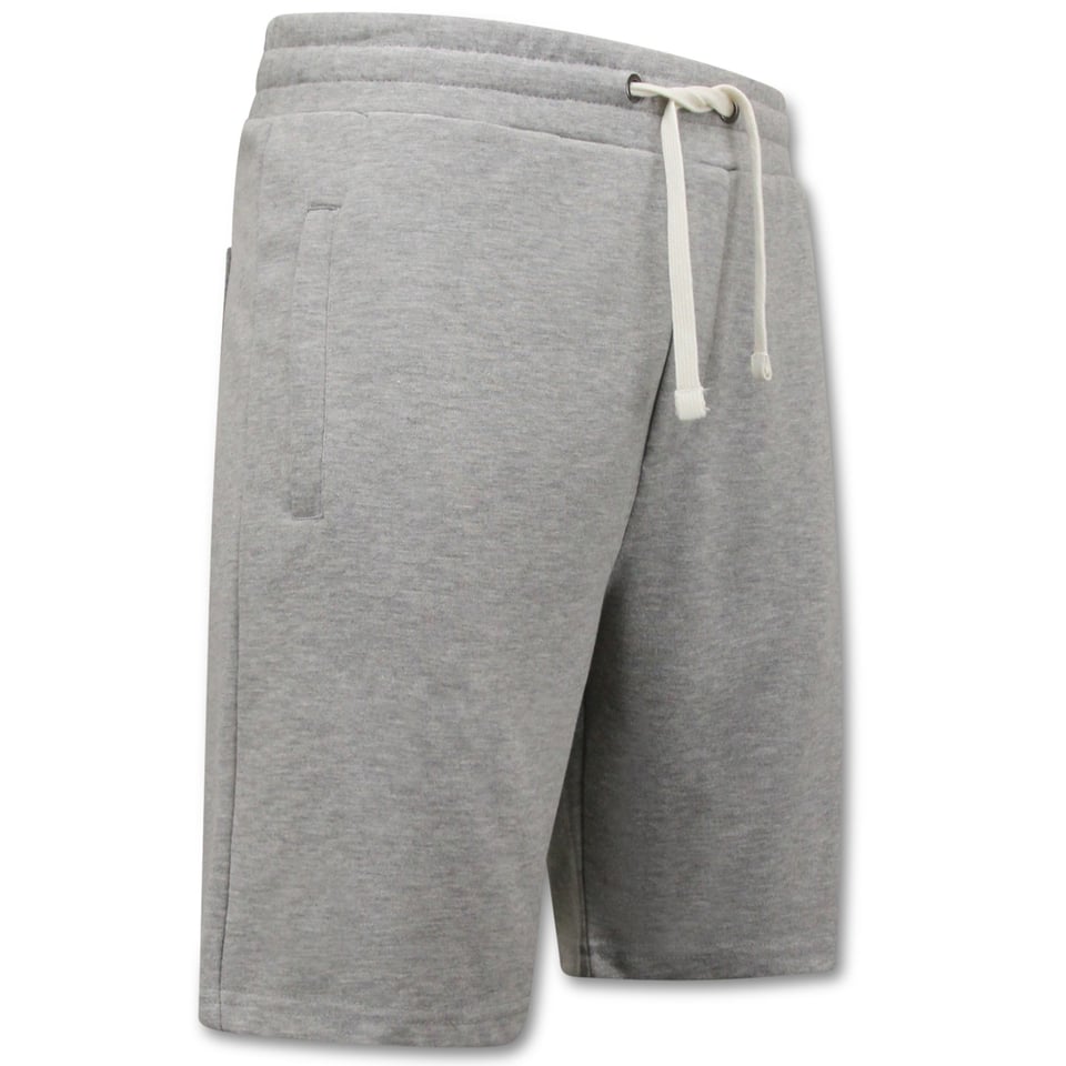 Korte Broeken Volwassenen - Shorts Heren Jogging - Grijs