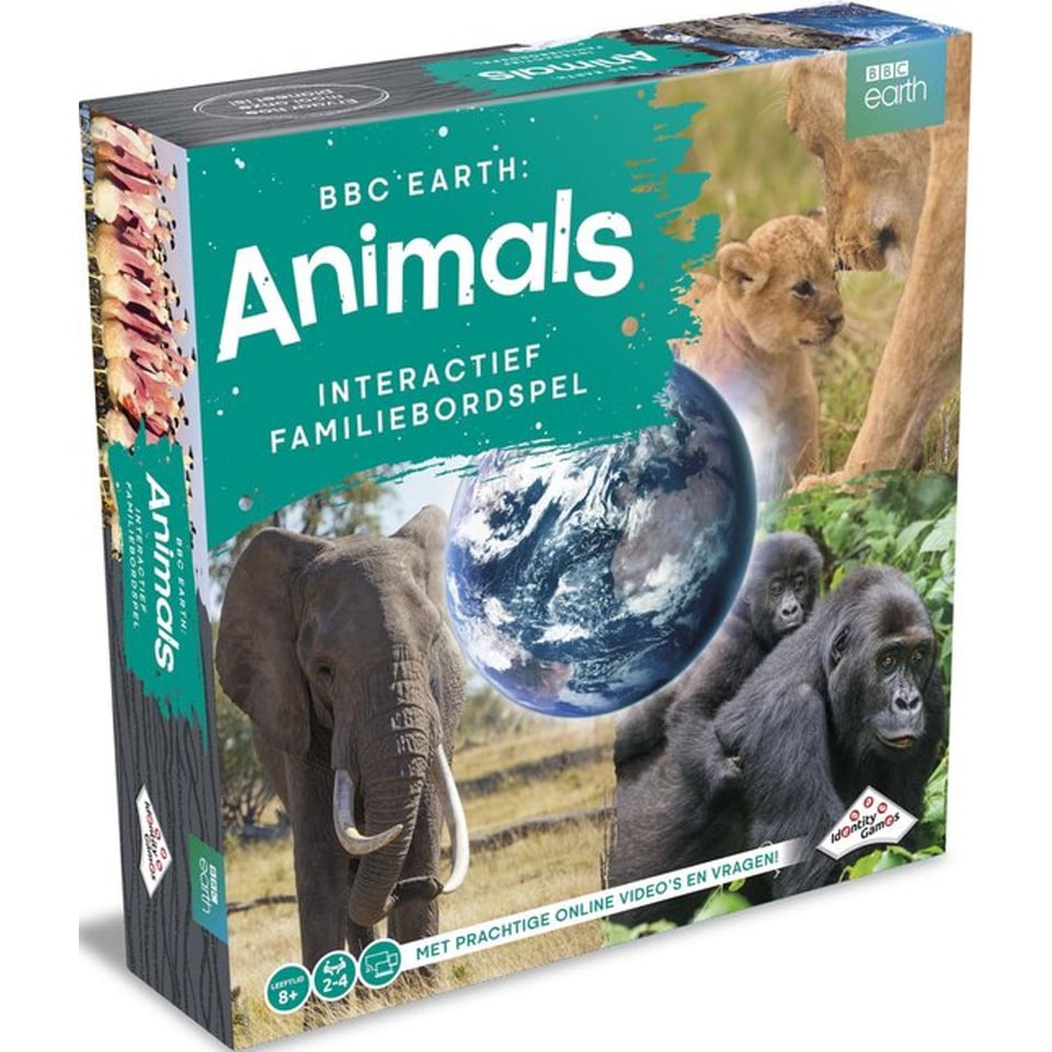 Bbc Earth Animals - Familiebordspel