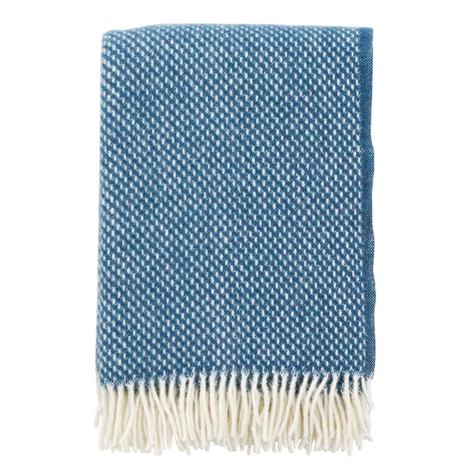 Preppy Blauw, Wollen Plaid