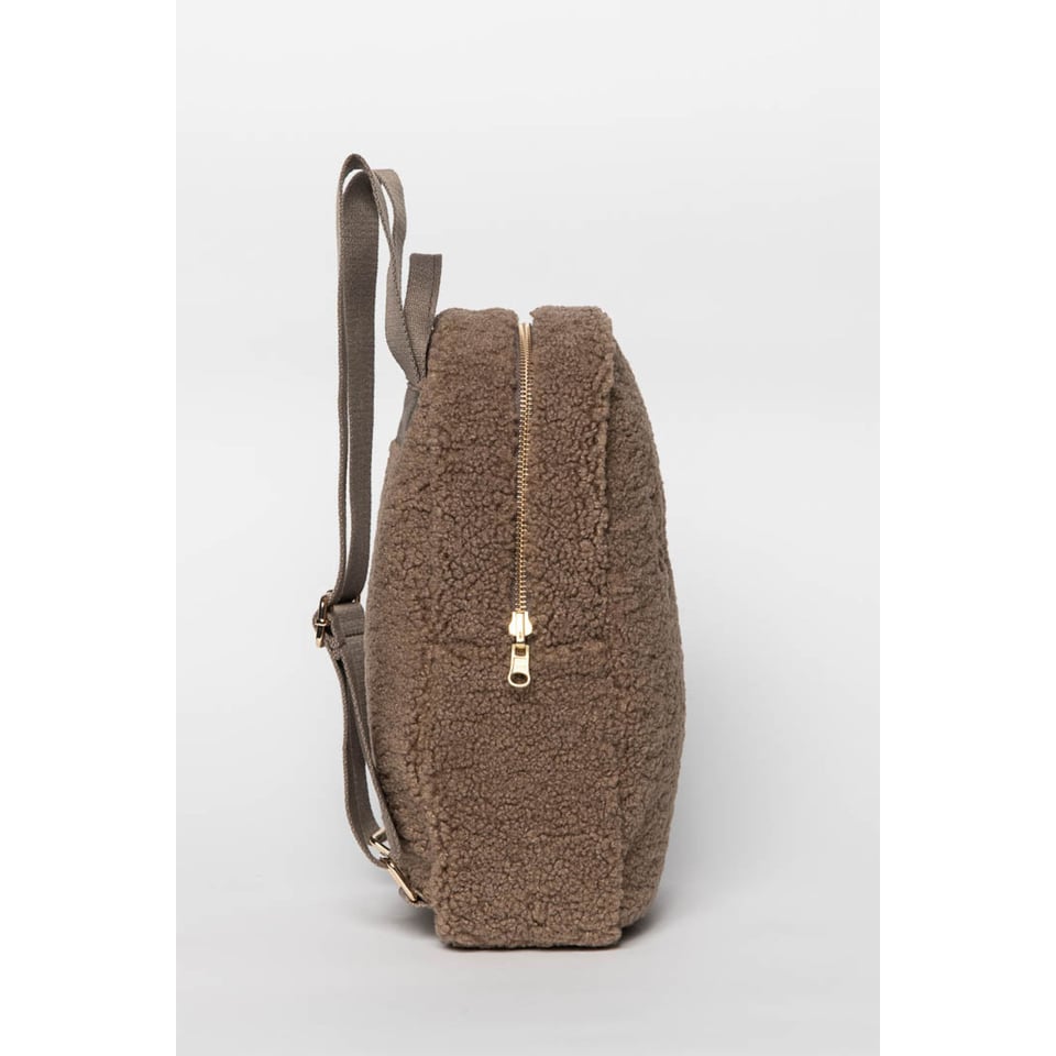 Brown Teddy Mini Backpack