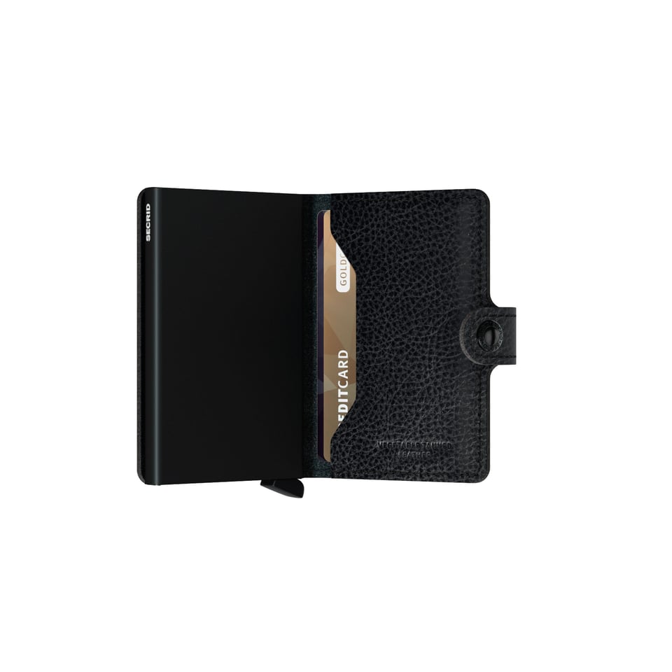 SECRID Miniwallet Veg Zwart