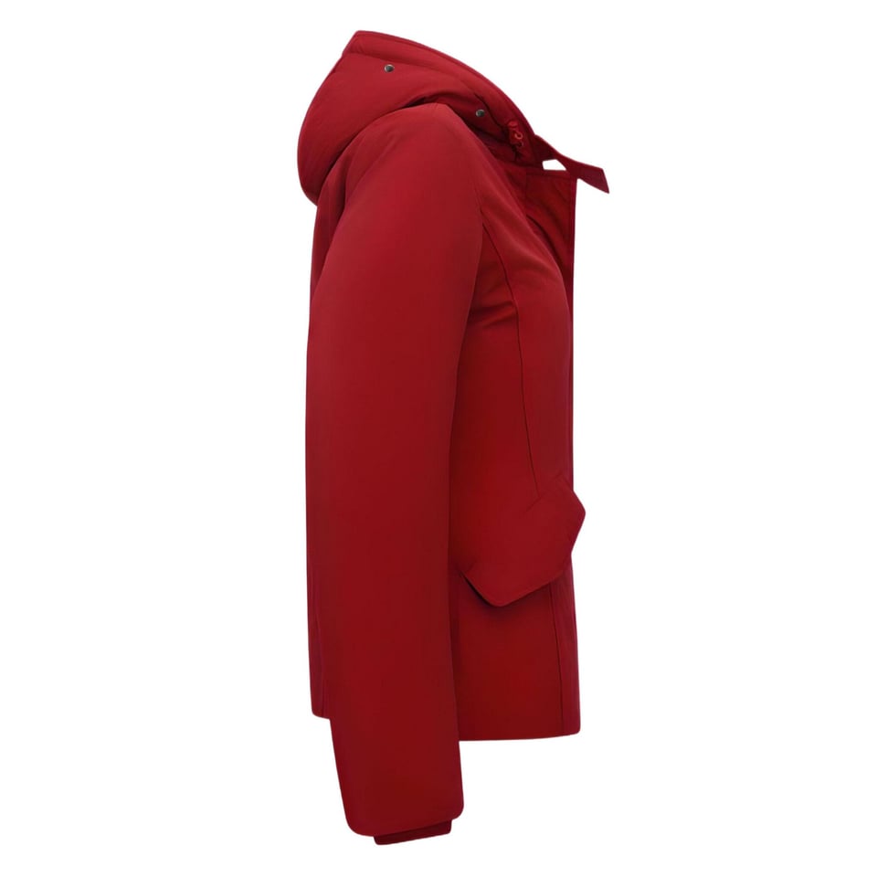 Korte Winterjas Vrouwen - 589 - Rood