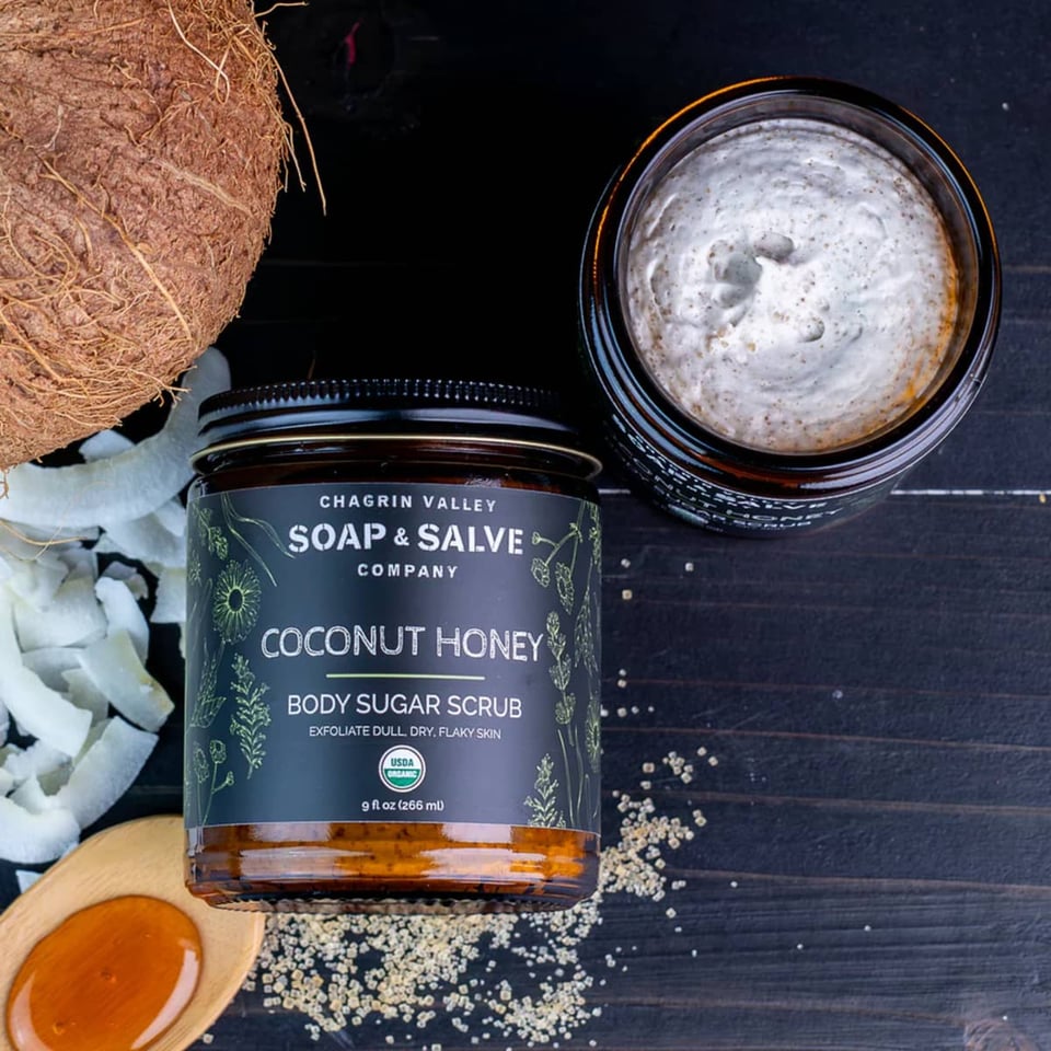 Chagrin Valley Coconut & Honey Body Sugar Scrub