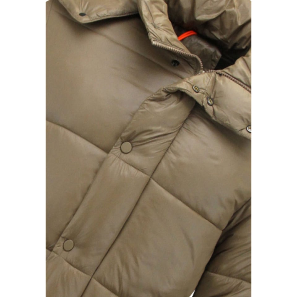 Warme Winterjas Heren - Puffer Jacket Mannen - Gewatteerde Jas - 8055 - Bruin