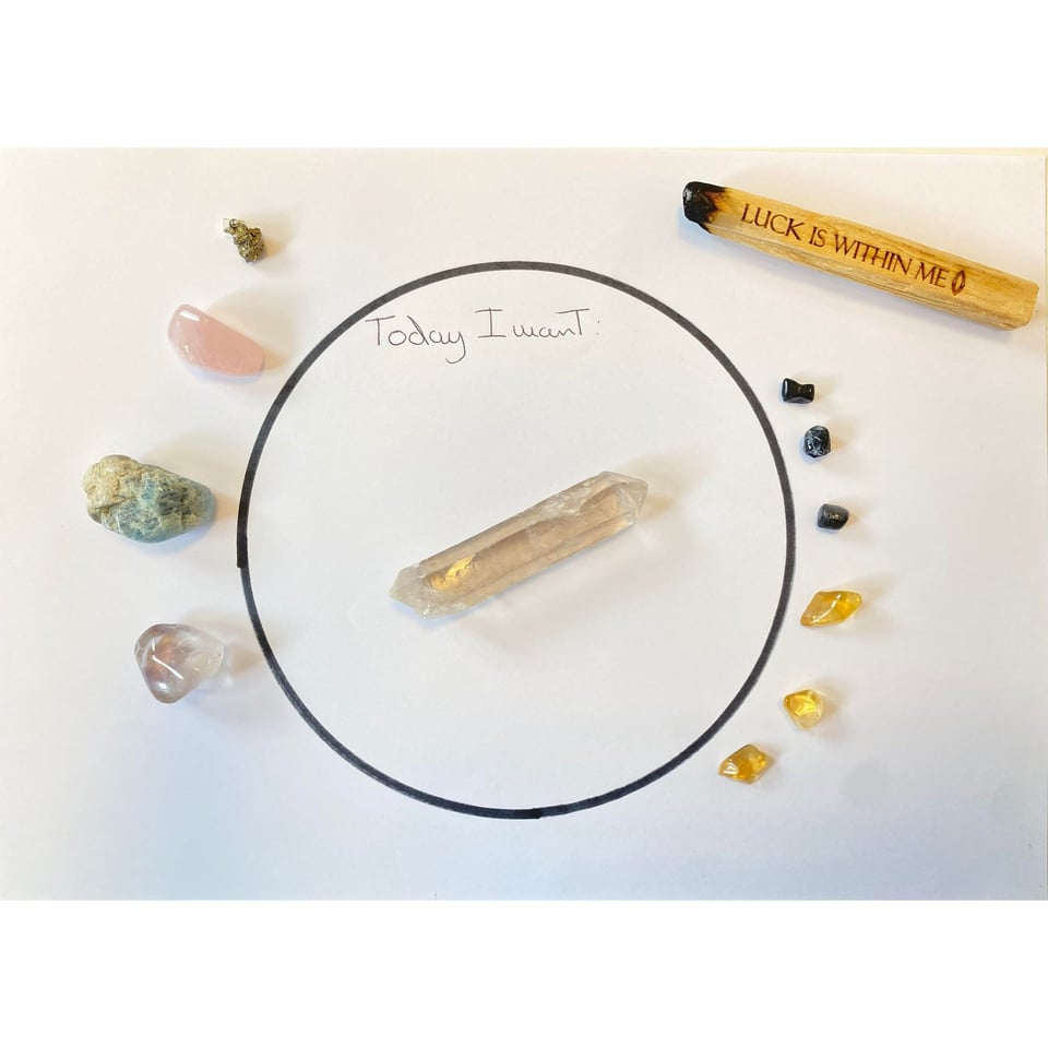 Manifestation Crystals Ritual | Peddler