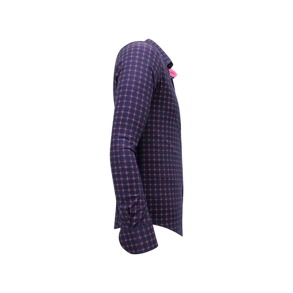 Business Overhemden Heren - Slim Fit - 3098 - Navy