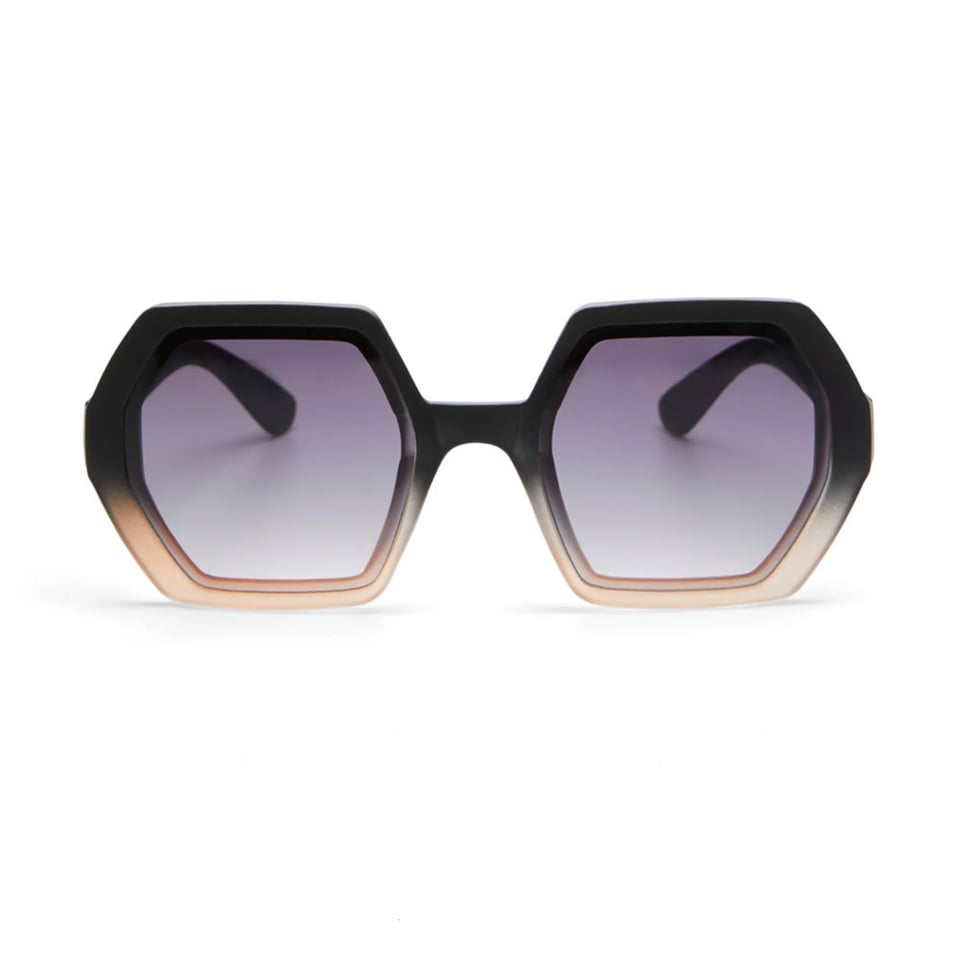 Zonnebril EMMA Hexagon Black Rose OK015-BP