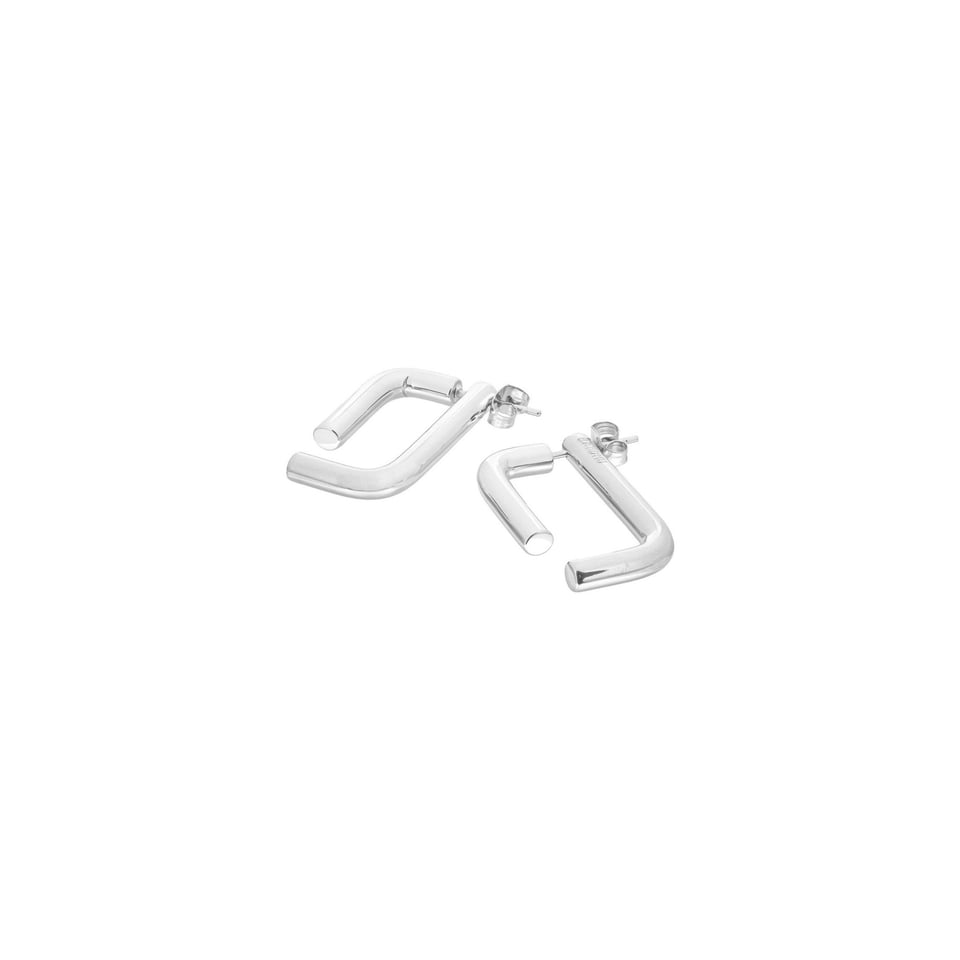 Bandhu Linked Earrings - Silver