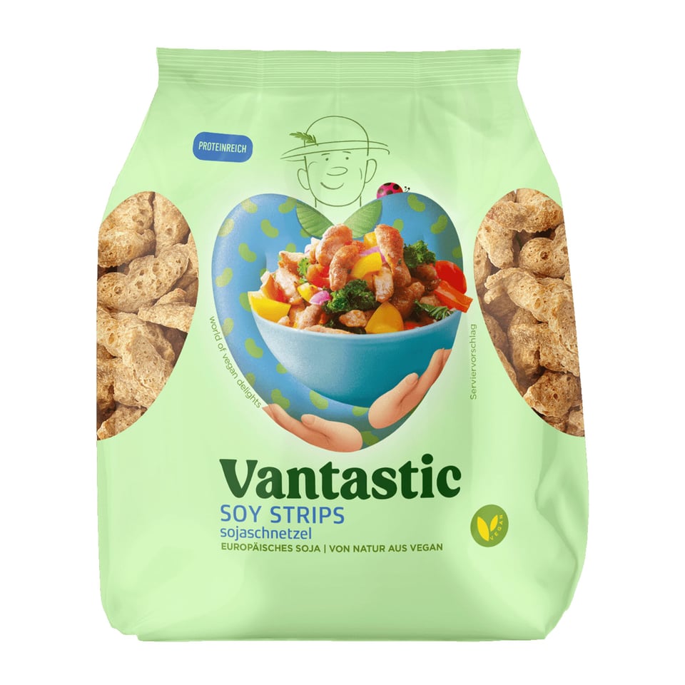 Vantastic Soy Strips 250g