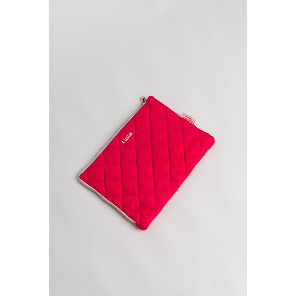 Roze puffer laptop hoes - Funcky pink sleeve