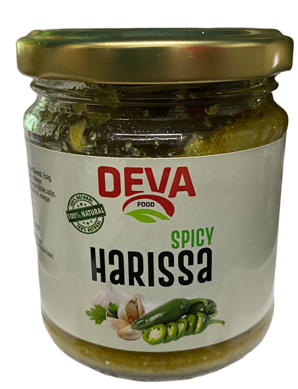 Harissa Hot Spicy Heet Van Groene Chilli Peper