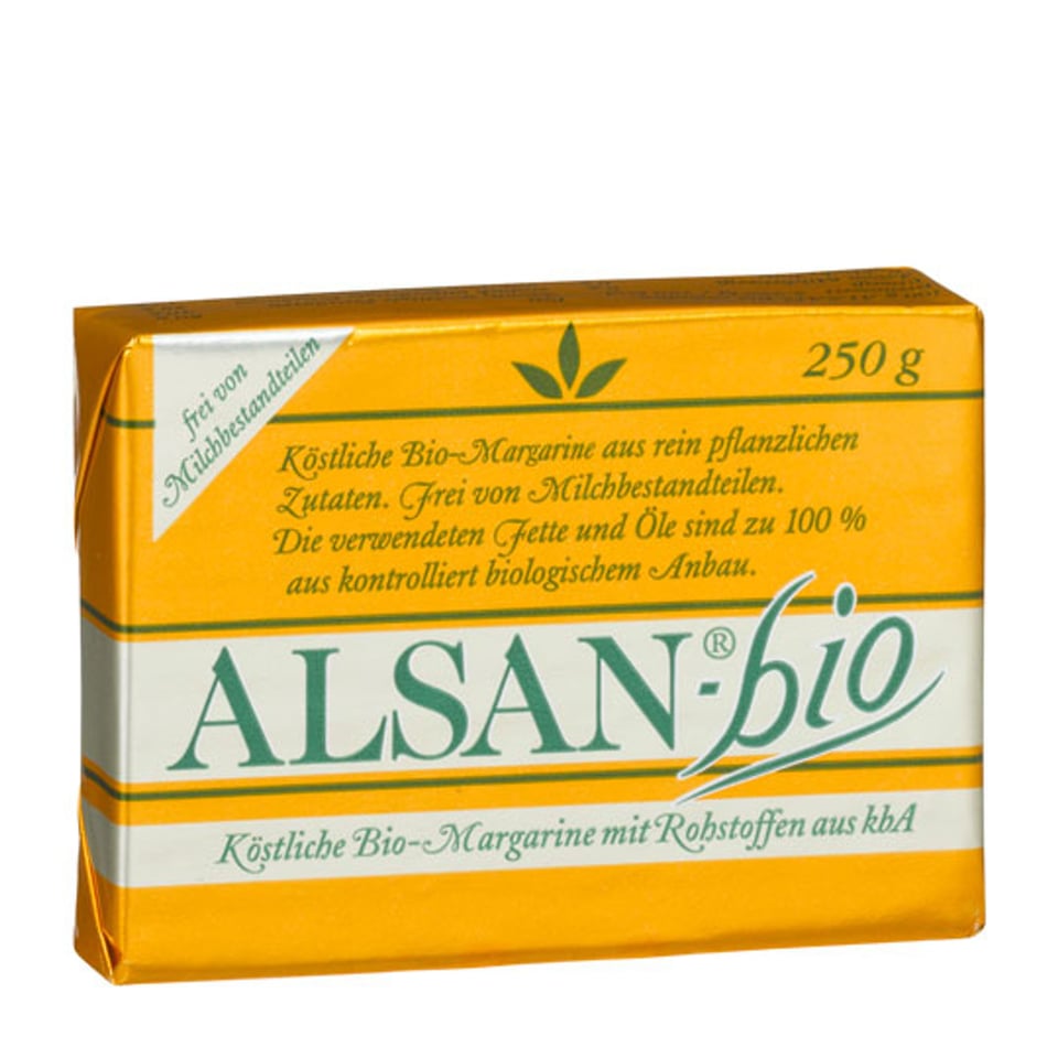 Alsan Bio Plantaardige Margarine 250g *THT 25.11.2024*