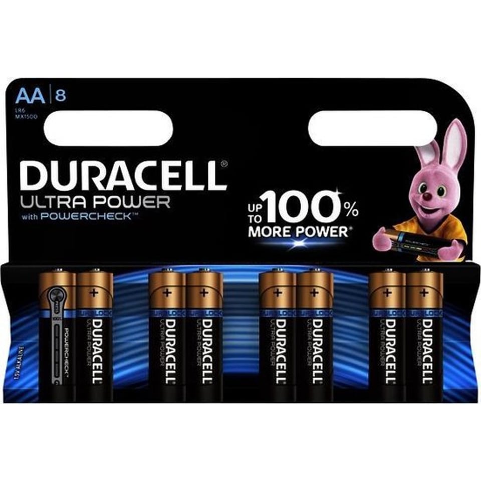 Duracell Ultra Power Aa 8stuks