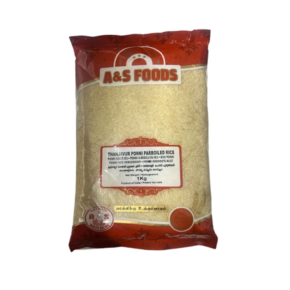 A&S Ponni Boiled Rice 1Kg