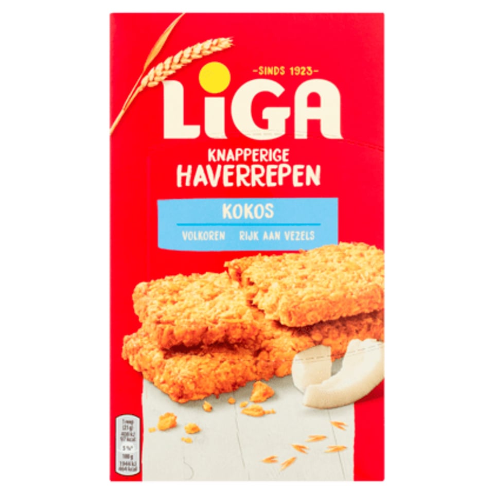 Liga Knapperige Haverrepen Kokos