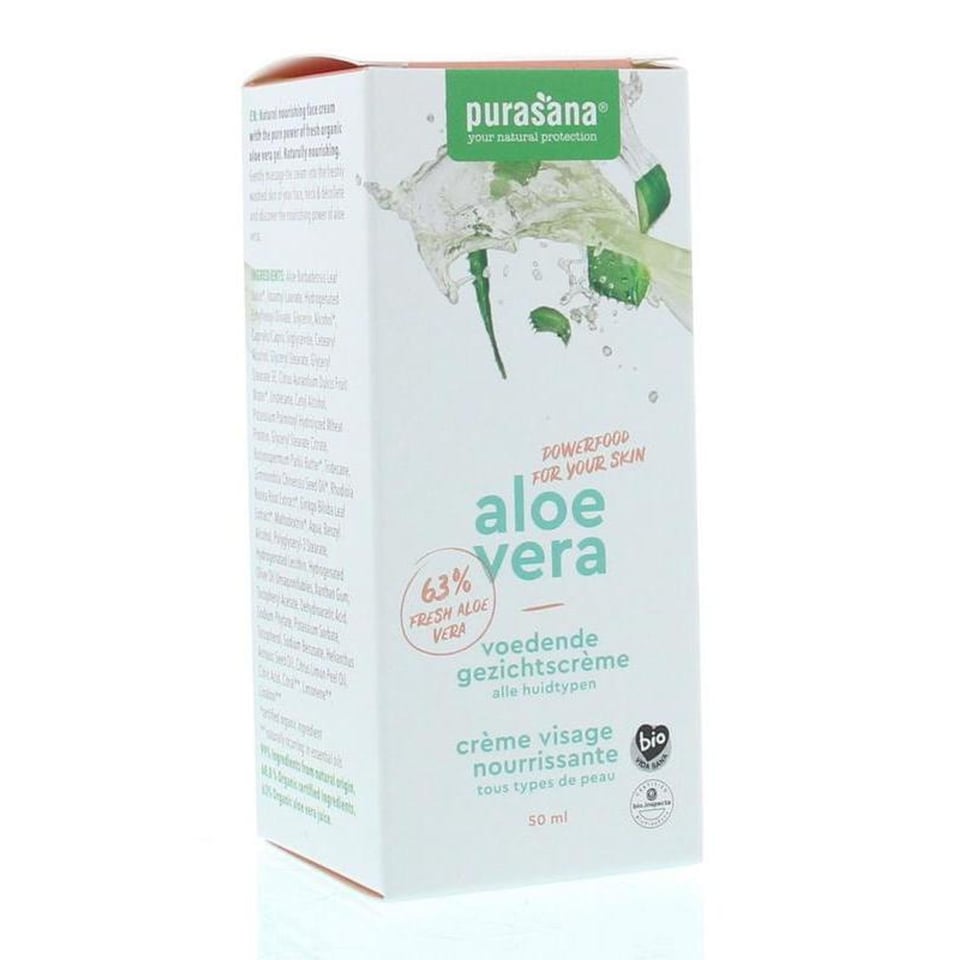 Aloe Vera Gezichtscreme Voedend