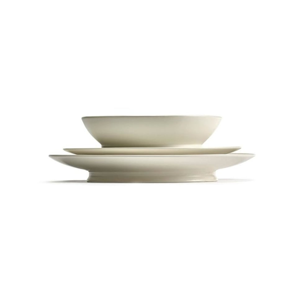 Servies Ra - Plat Bord 24 Cm Black Off White - Ann Demeulemeester Serax