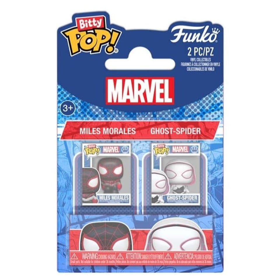 Bitty Pop! 2-Pack Marvel - Miles Morales & Ghost-Spider