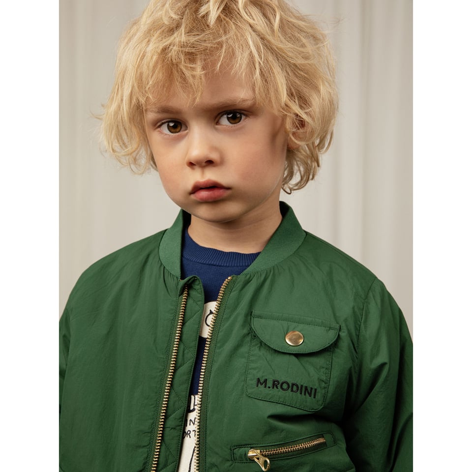 Mini Rodini Nylon Baseball Jacket