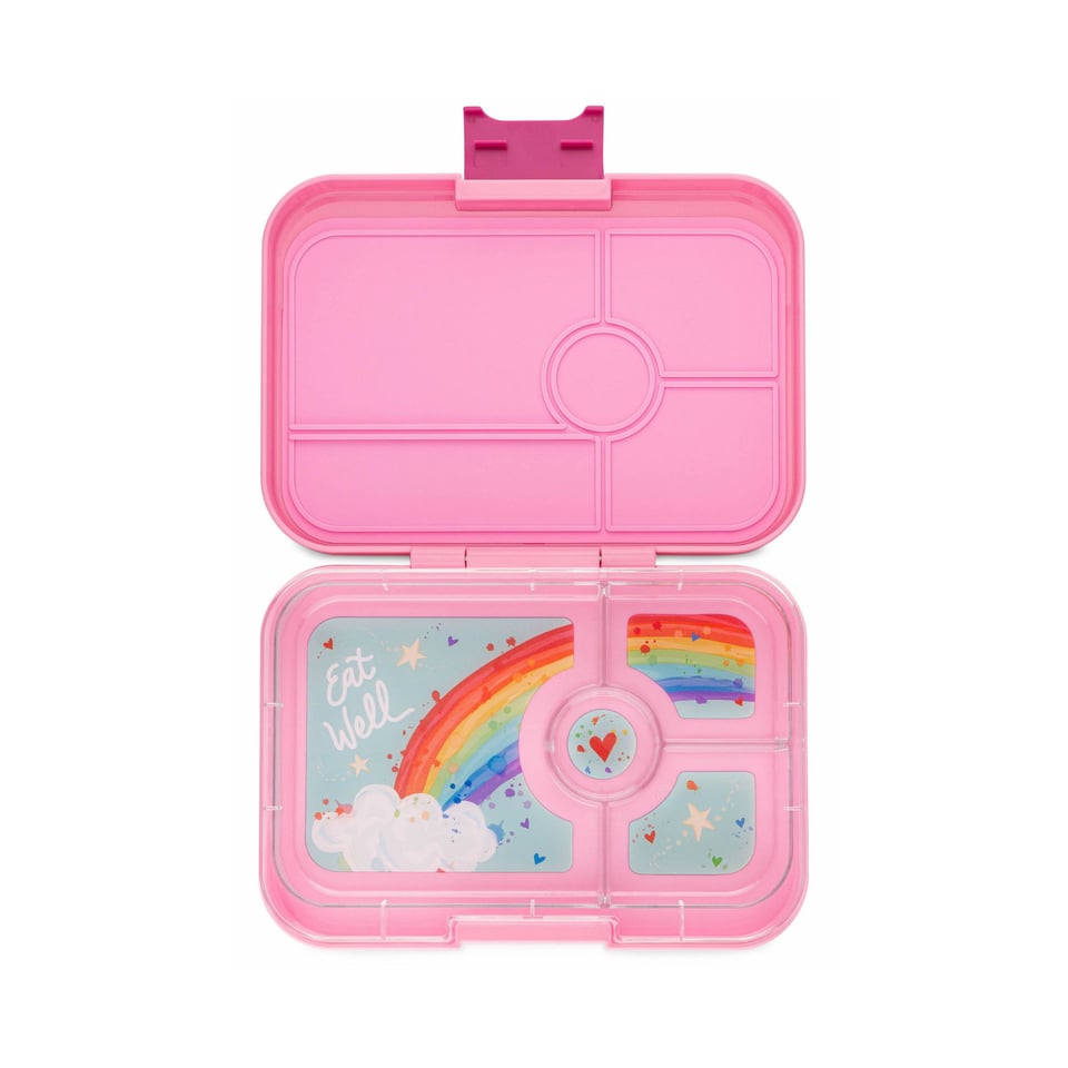 Yumbox Tapas XL 4 Vakken Capri Pink / Rainbow - Roze