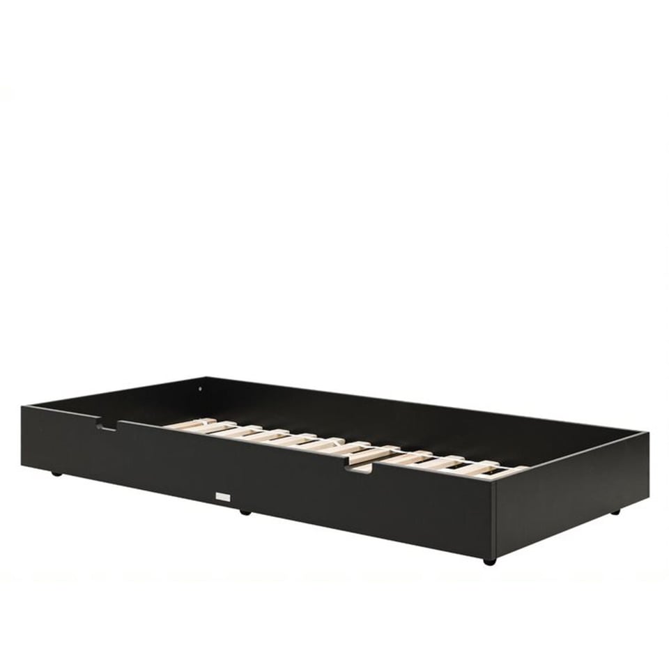 Bopita Jonne Ledikant Mat Zwart Met (Slaap)lade 90 X 200