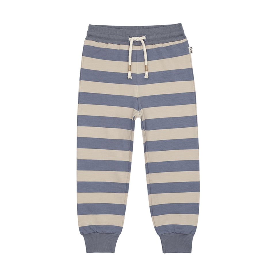 House of Jamie Sweatpants Chalk Blue Stripes