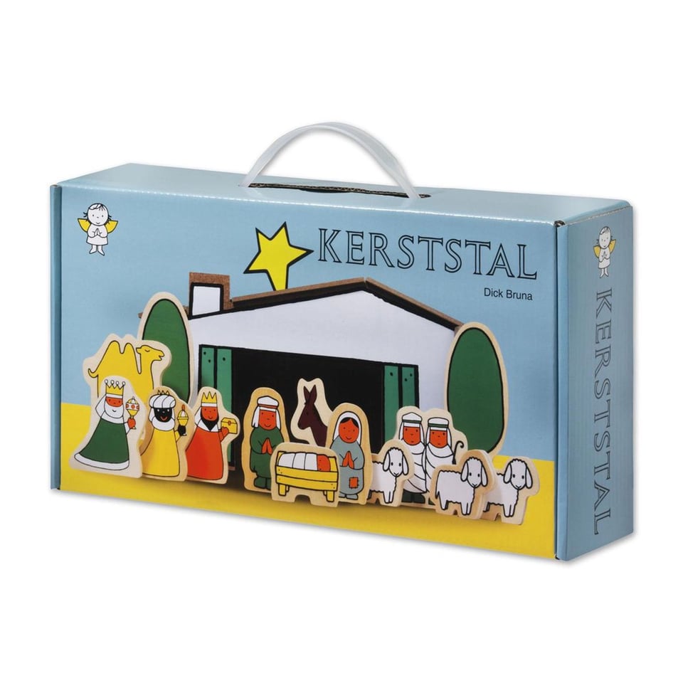 Houten Kerststal Naar Tekeningen Van Dick Bruna