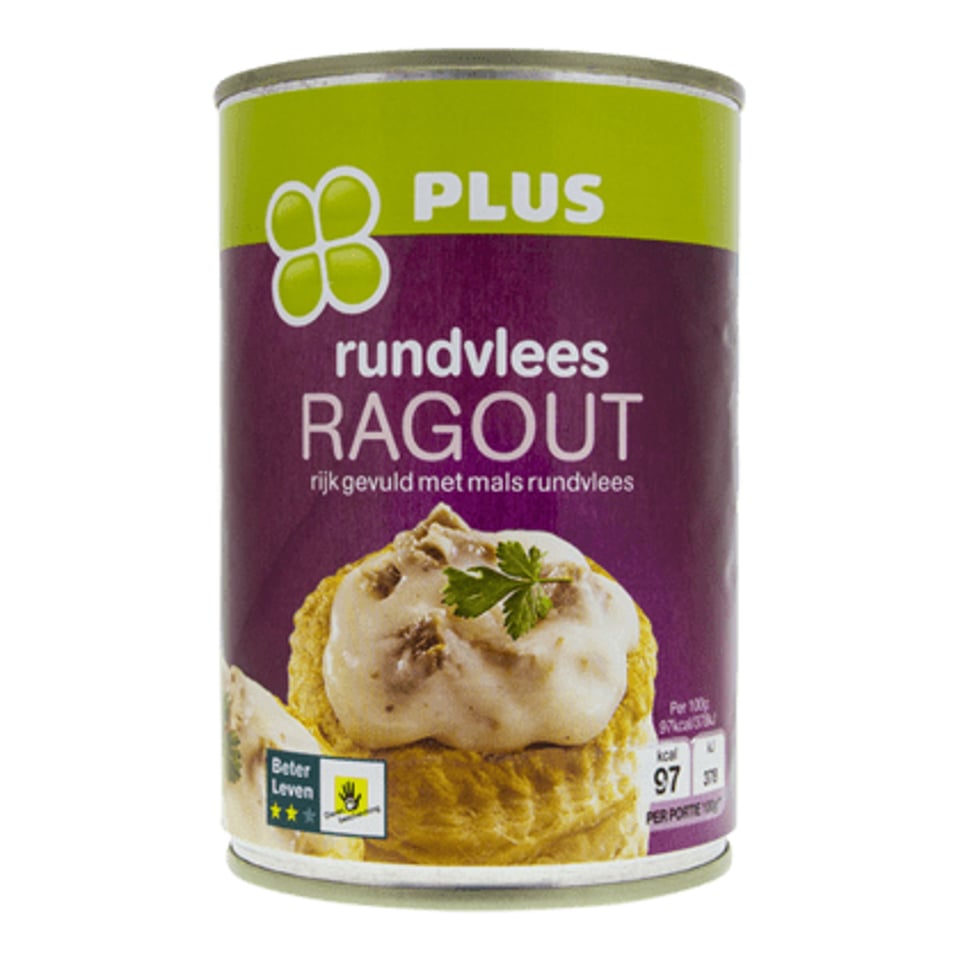 PLUS Ragout Rundvlees