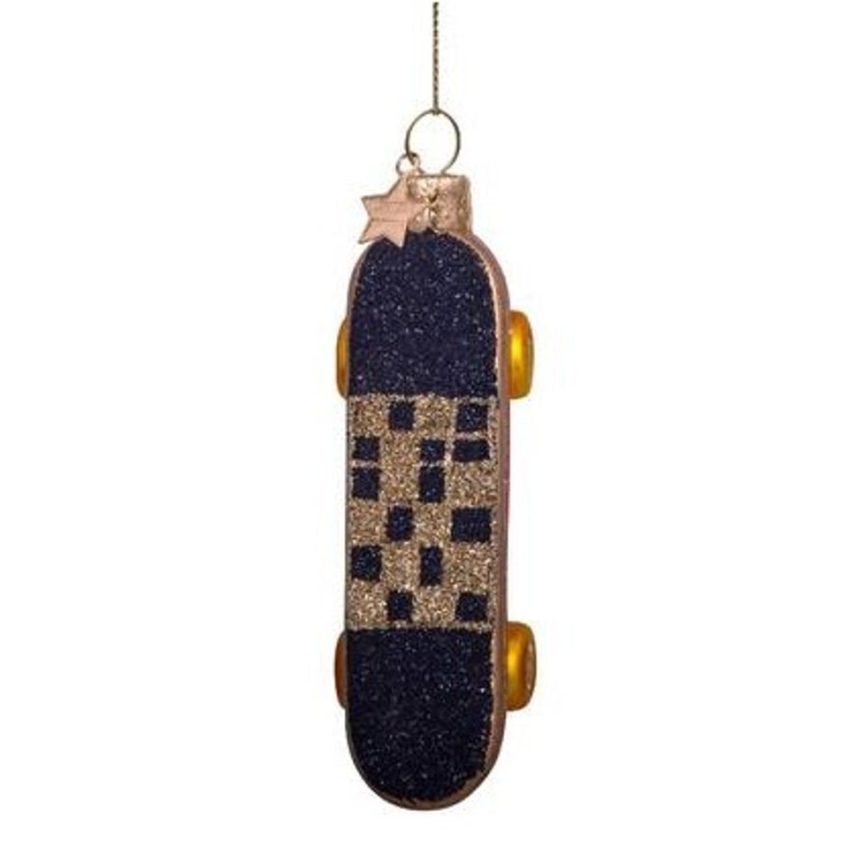 Kerstbal Skateboard