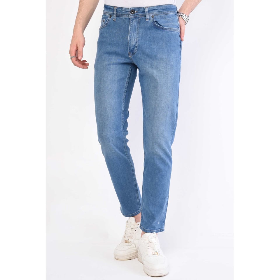 Heren Jeans Regular Fit - DP22-NW - Blauw