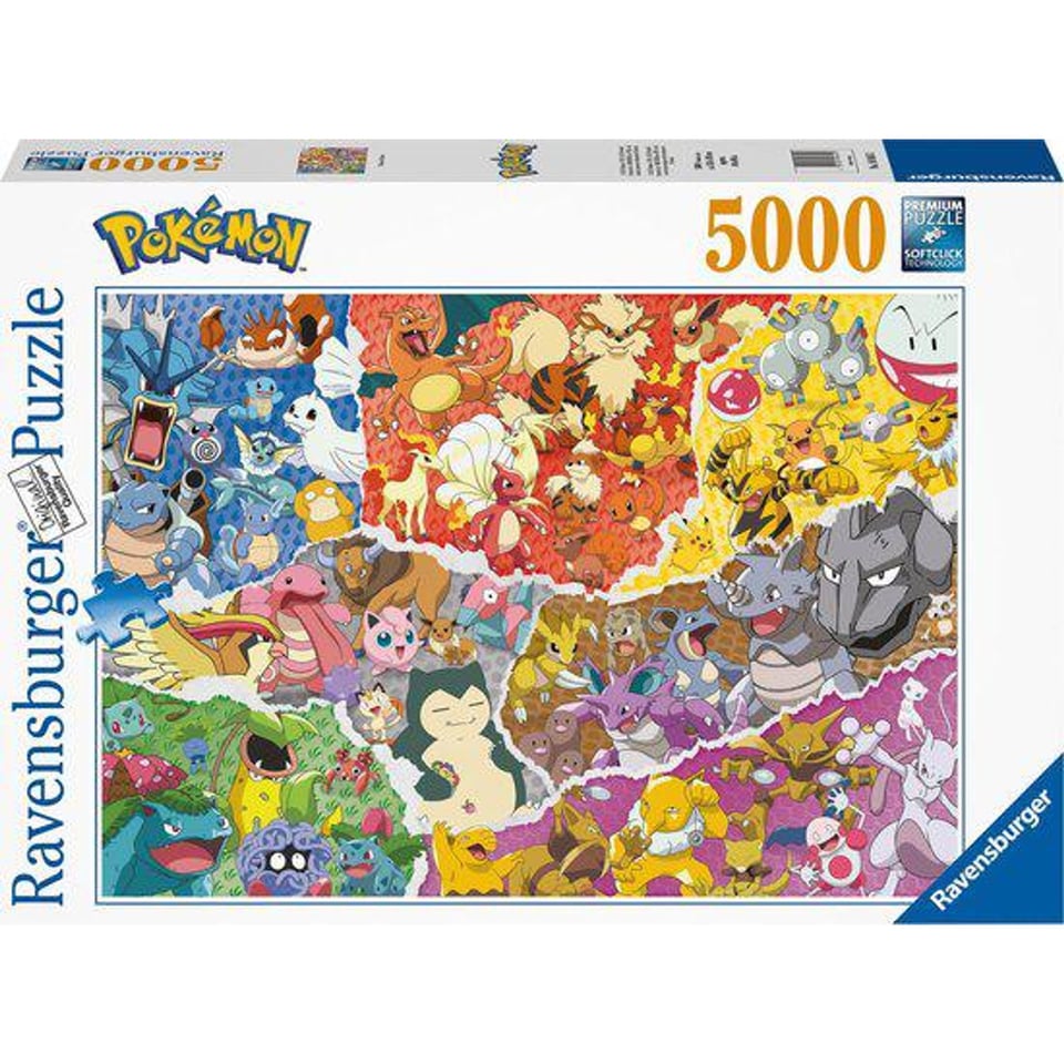 Puzzle 5000st. Pokemon Allstars