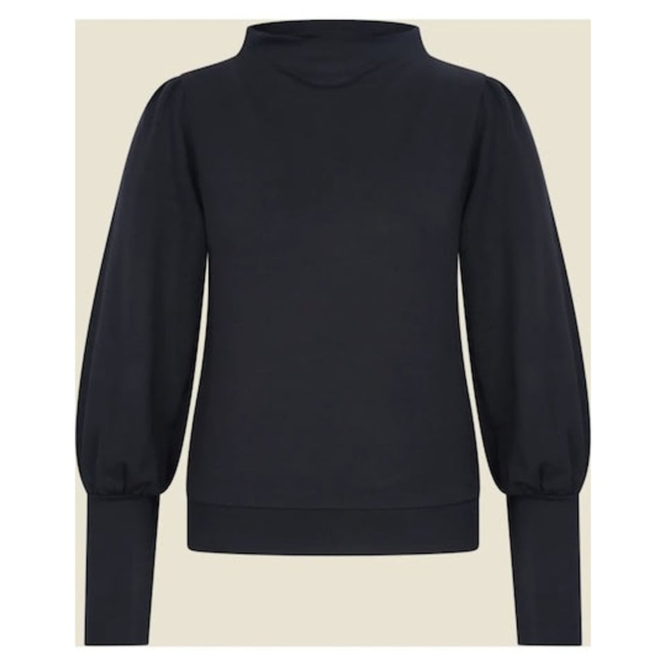 VERY CHERRY Maya Top Soft Viscose Black