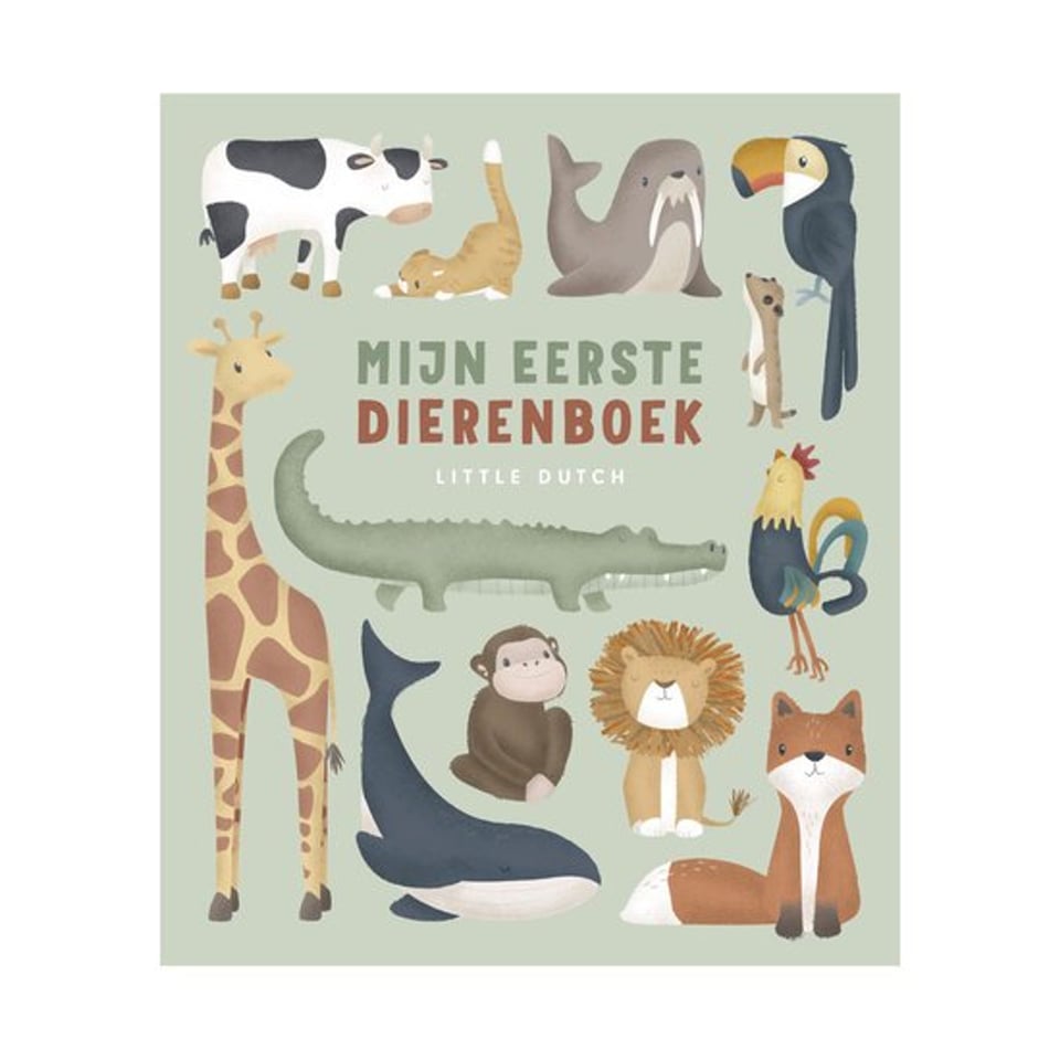 Little Dutch Kartonboek Mijn Eerste Dierenboek