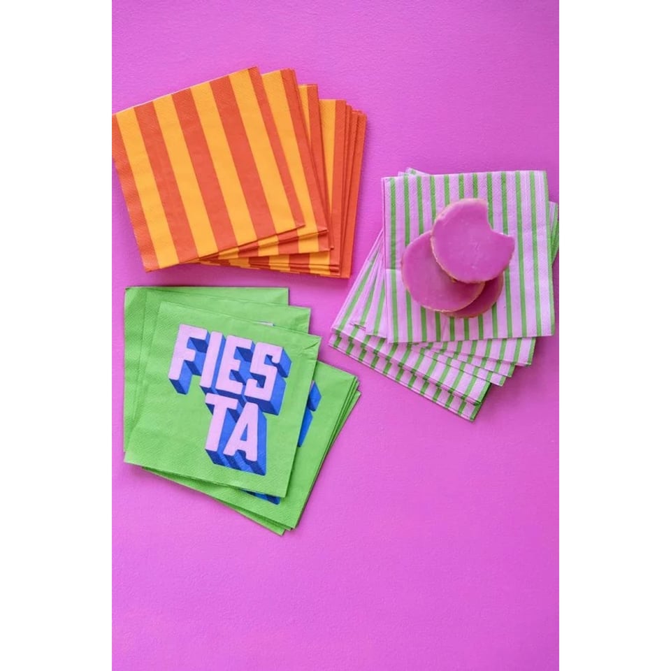 Kitsch Kitchen Servetten Streetstyle Fiesta