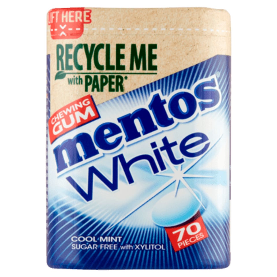 Mentos Gum White Coolmint