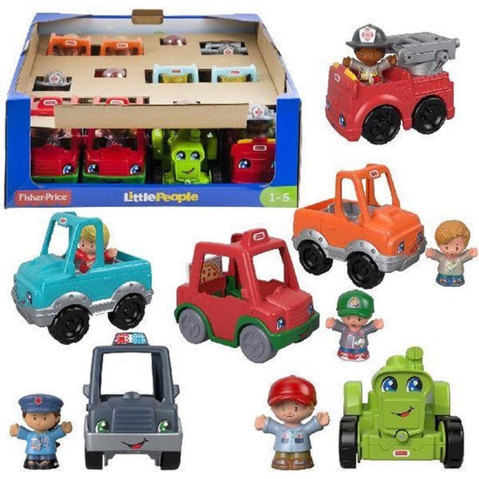 Fisher Price Little People Kleine Voertuigen Assorti