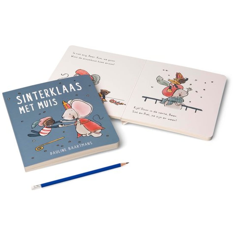 Kartonboek: Sinterklaas Met Muis