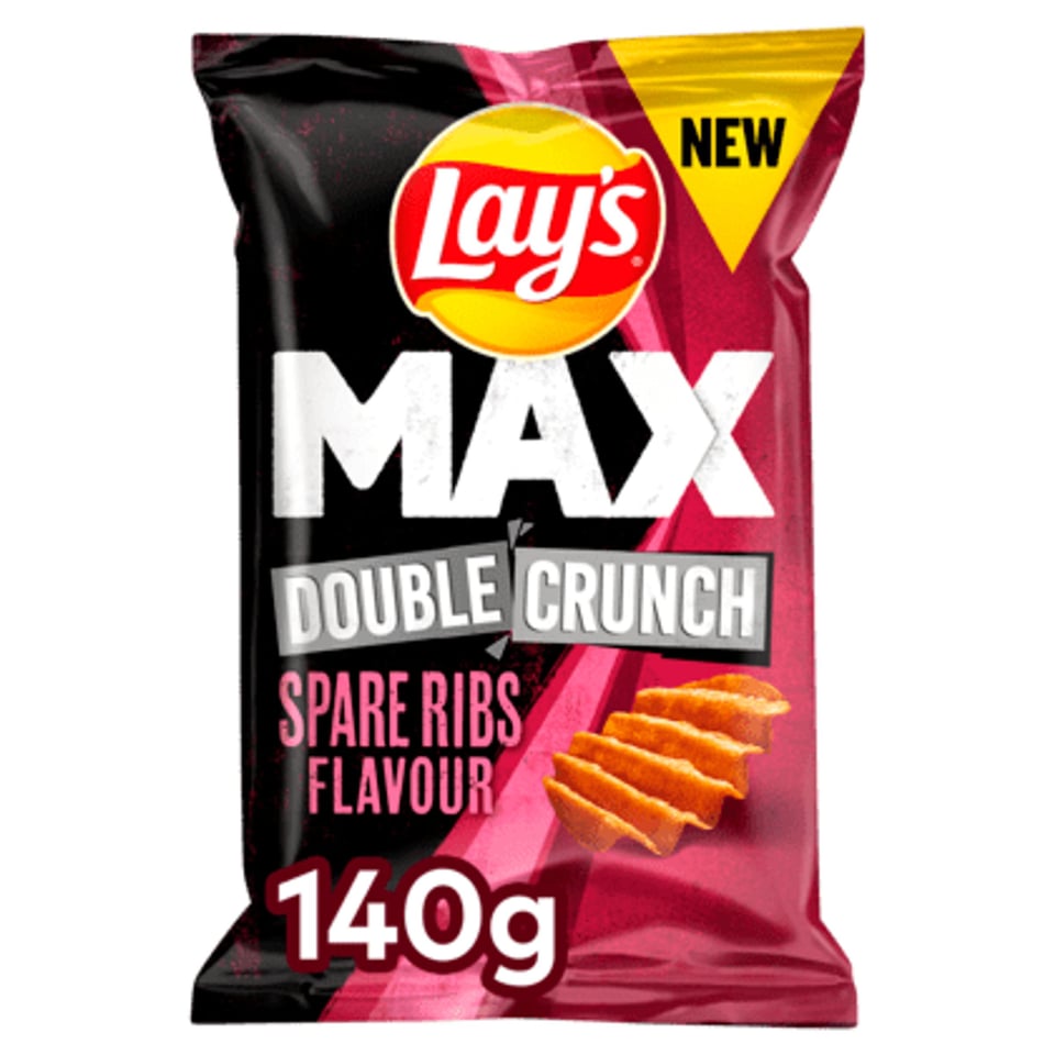 Lays Max Double Crunch Spareribs