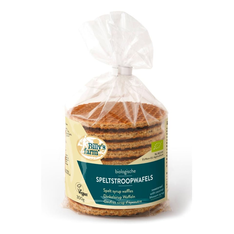 Spelt-Stroopwafels