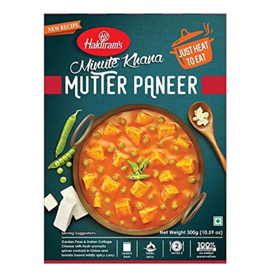 Haldiram Minute Mutter Paneer 300 Grams