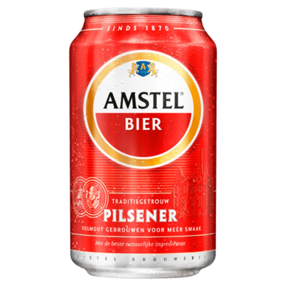 Amstel Pilsener Bier Blik 33cl